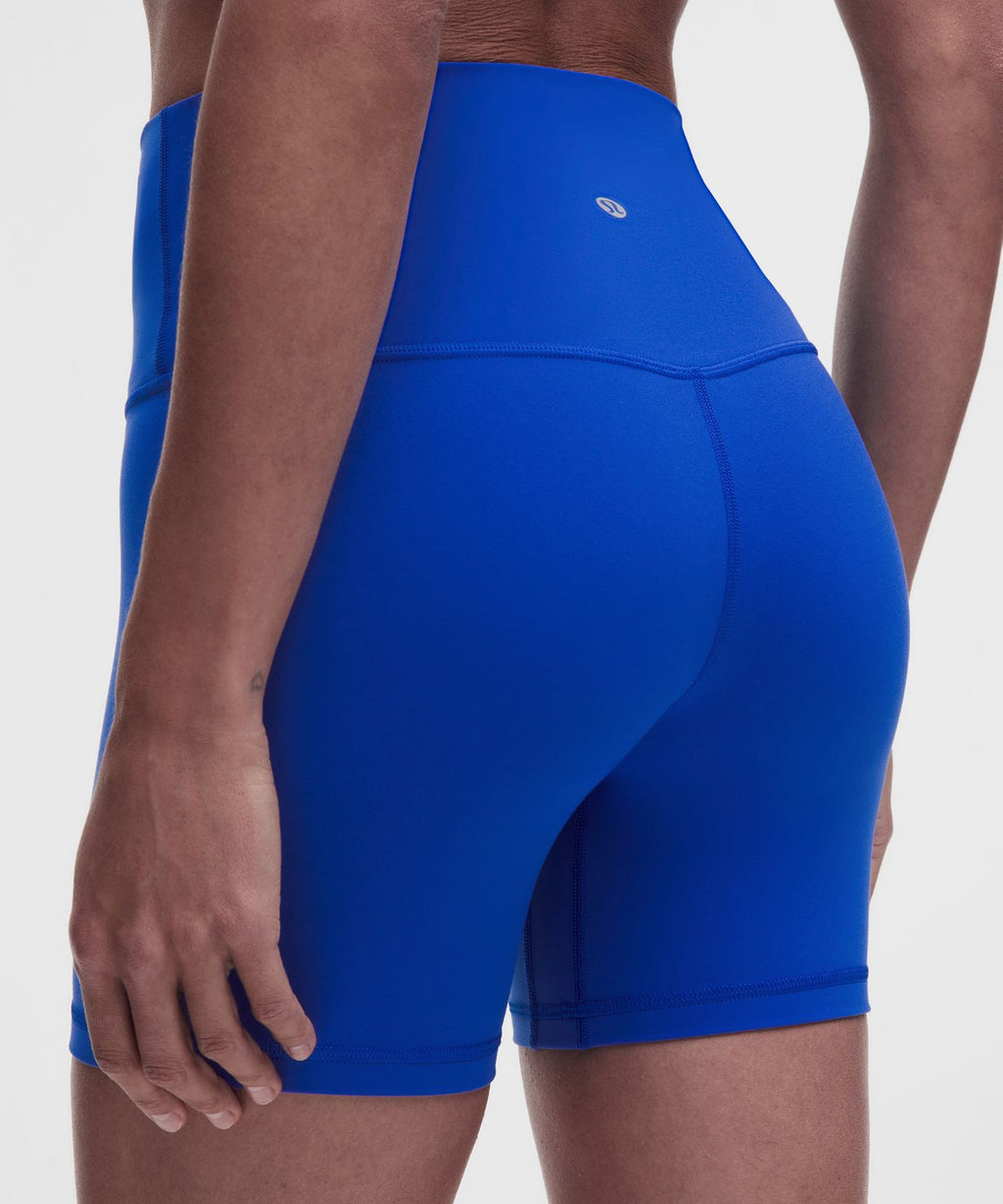 lululemon Align™ High-Rise Short 6" Beach Ball Blue