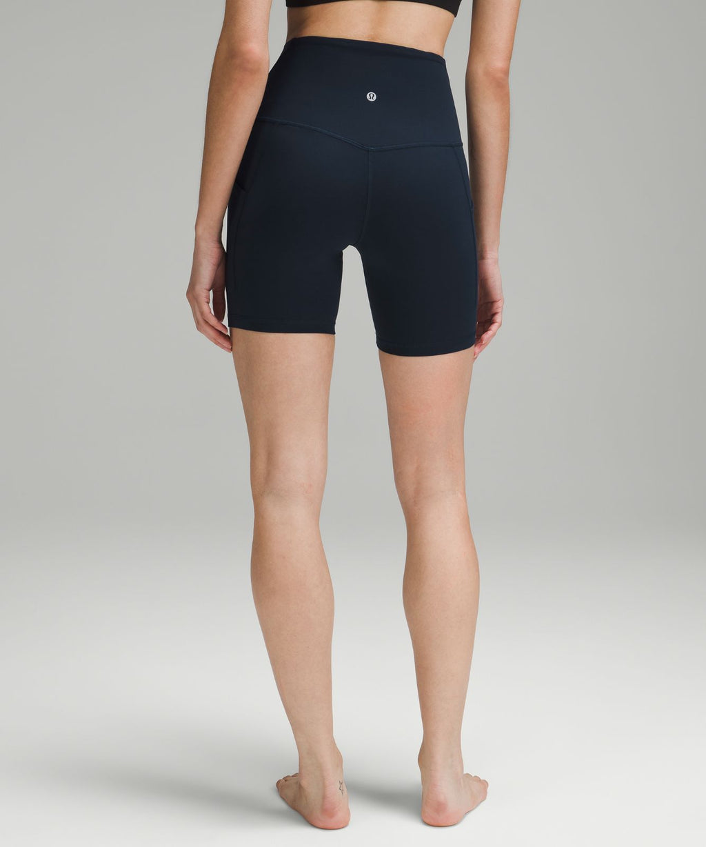 lululemon Align™ High-Rise Short with Pockets 6" True Navy