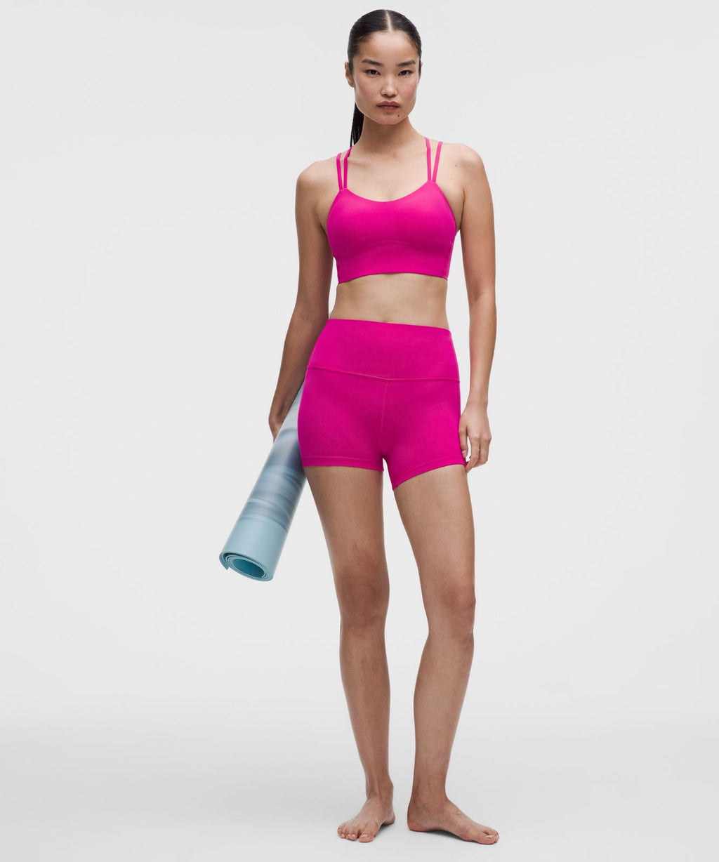 lululemon Align™ High-Rise Short 4" Pink Flare