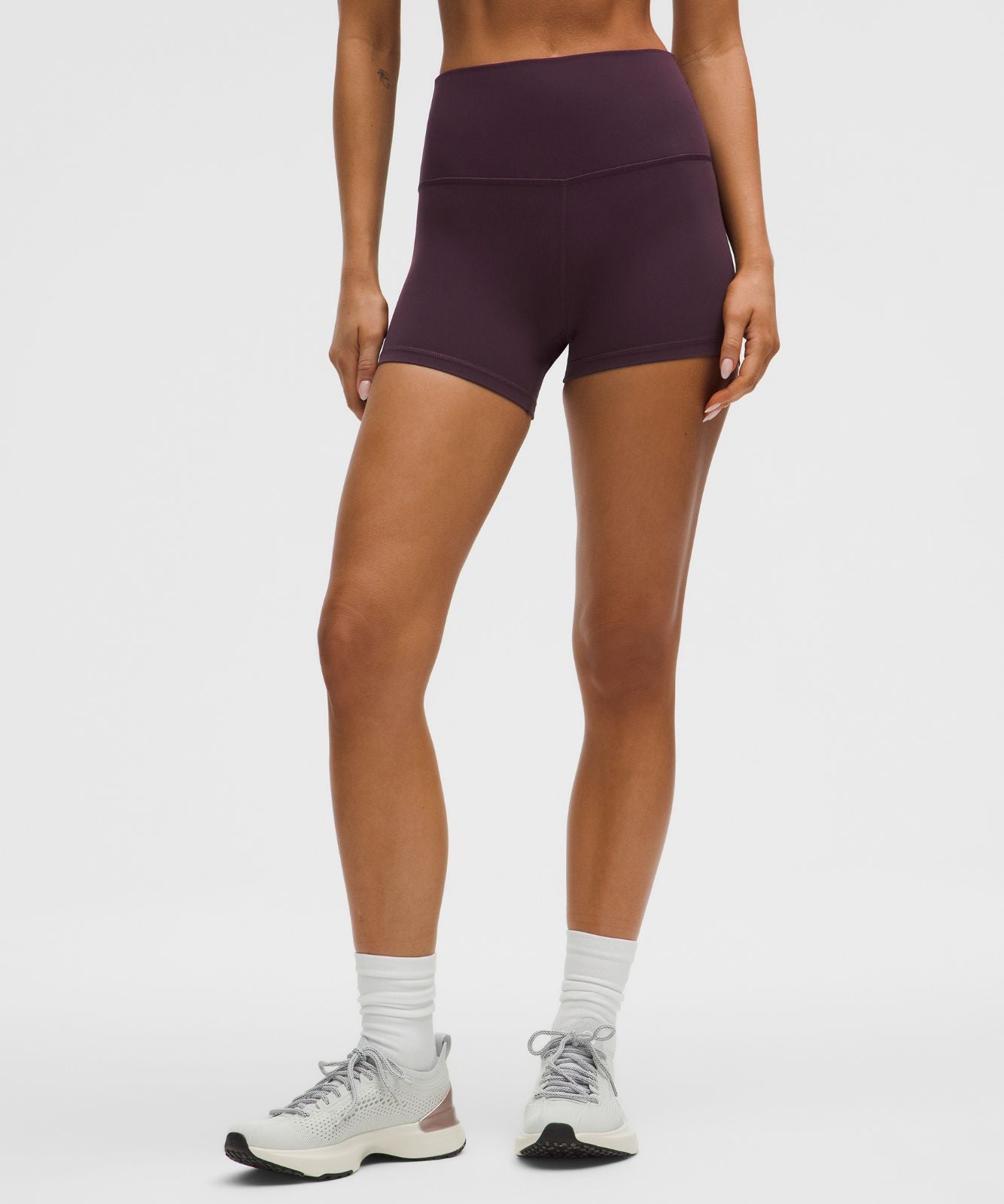lululemon Align™ High-Rise Short 4" Black Plum