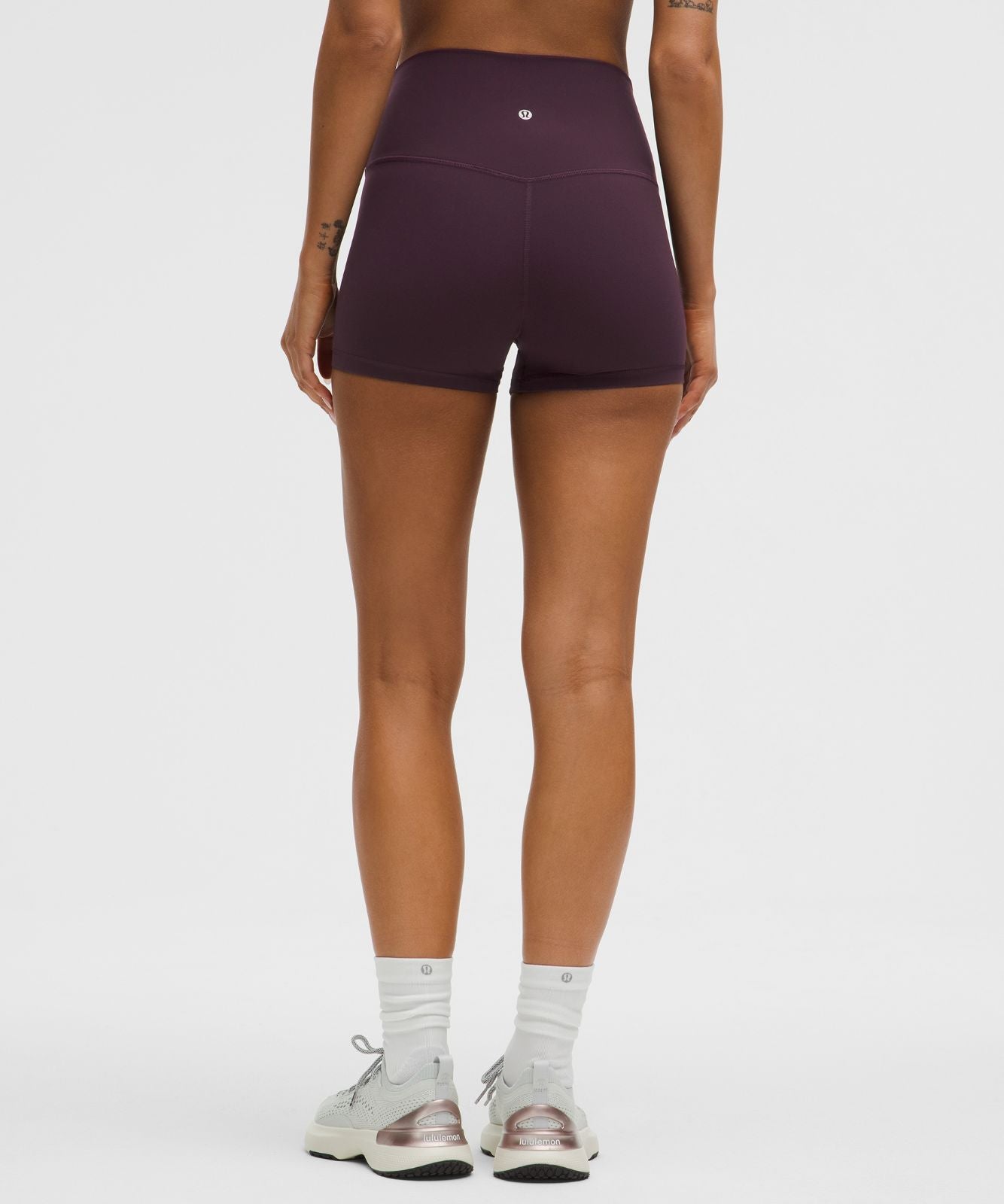 lululemon Align™ High-Rise Short 4" Black Plum