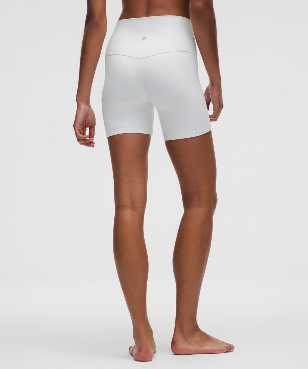 lululemon Align™ High-Rise Short 6" White