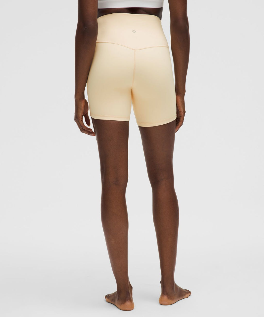 lululemon Align™ High-Rise Short 6" Butter Cream