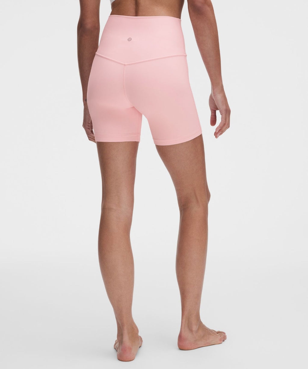 lululemon Align™ High-Rise Short 6" Pink Pearl