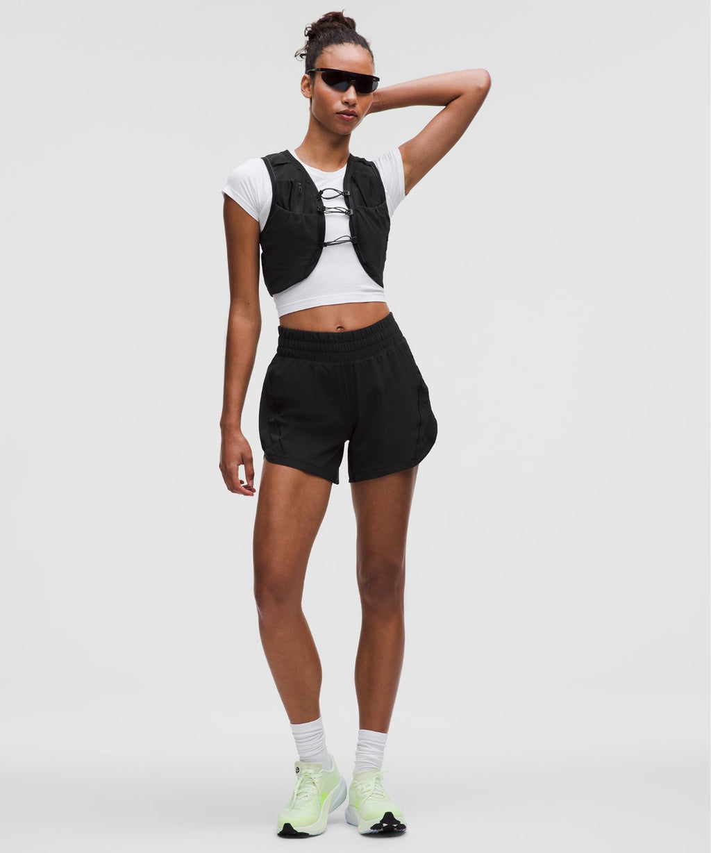 Track That High-Rise Lined Short 5" Black