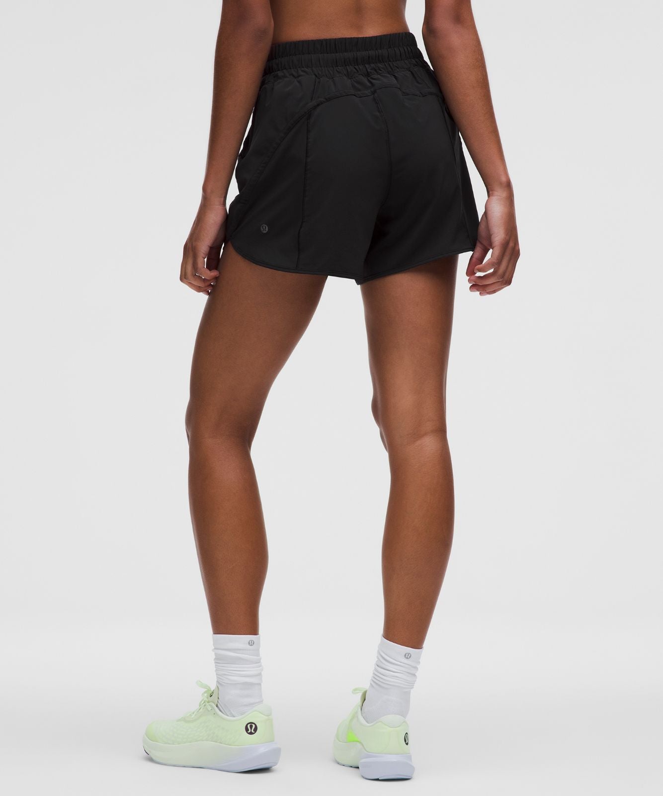 Track That High-Rise Lined Short 5" Black