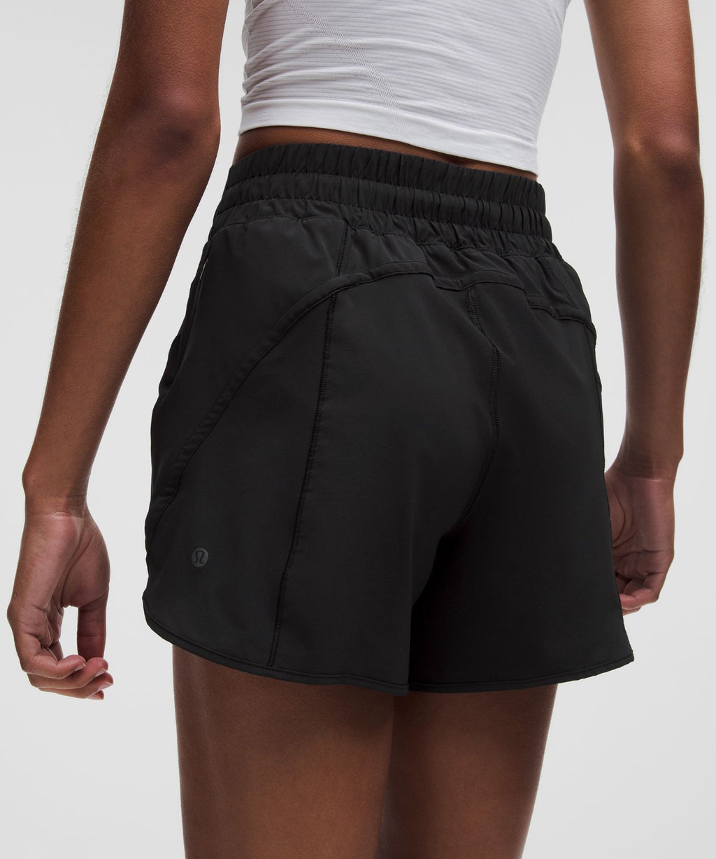 Track That High-Rise Lined Short 5" Black