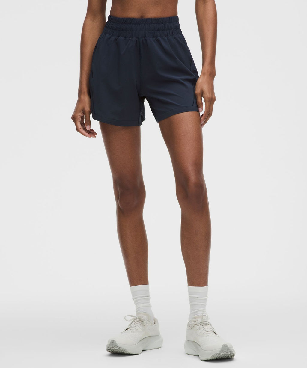 Track That High-Rise Lined Short 5" True Navy