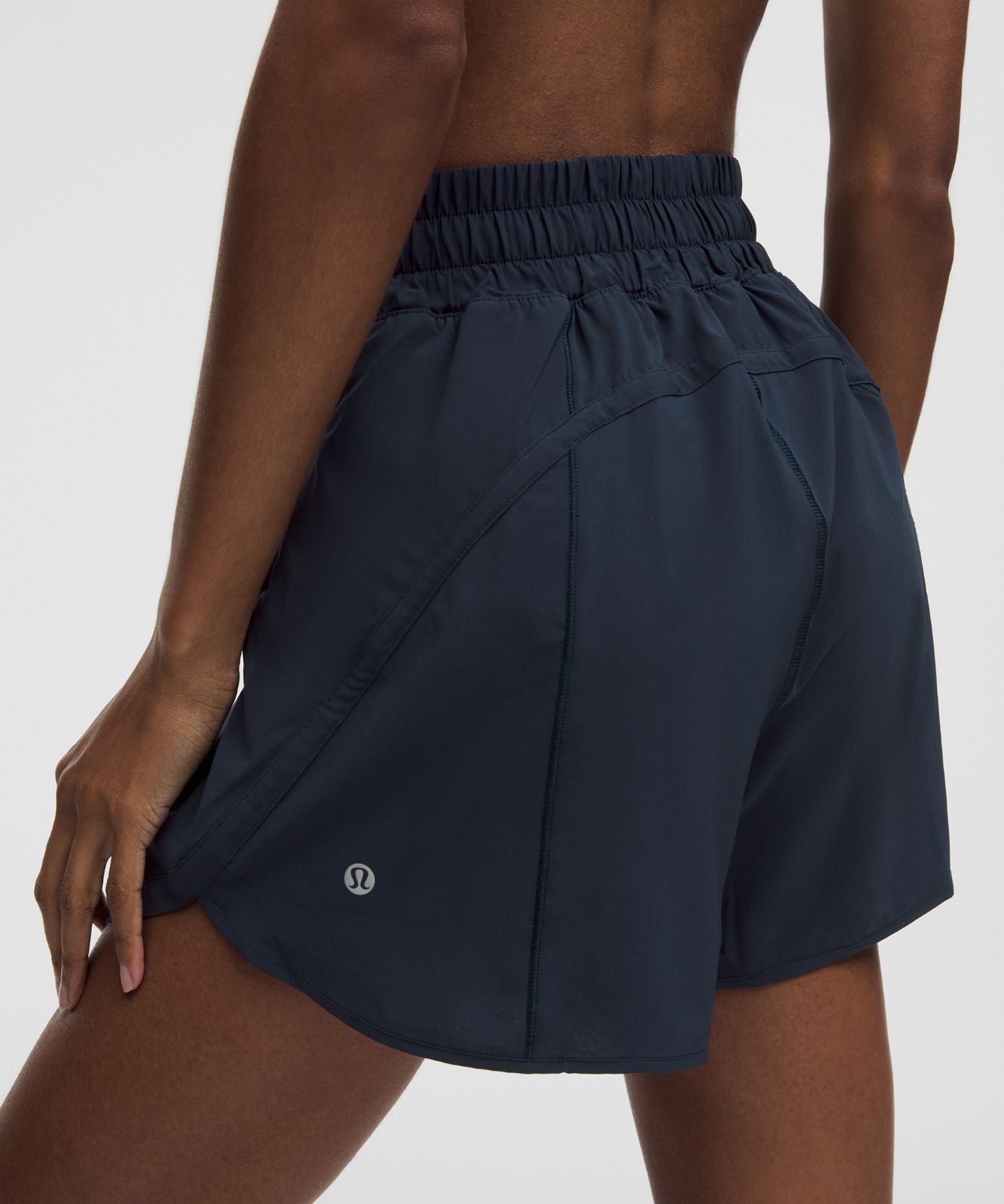 Track That High-Rise Lined Short 5" True Navy