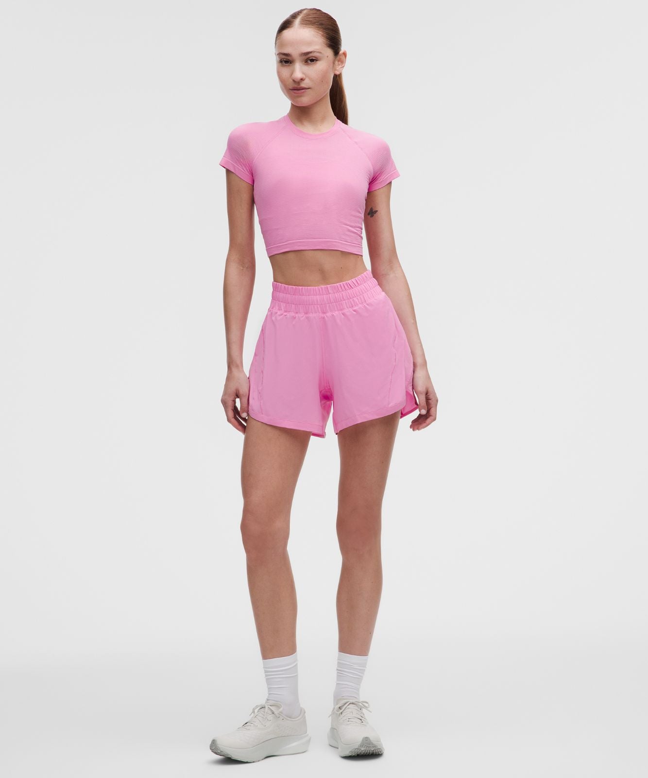 Track That High-Rise Lined Short 5" Sweet Sorbet