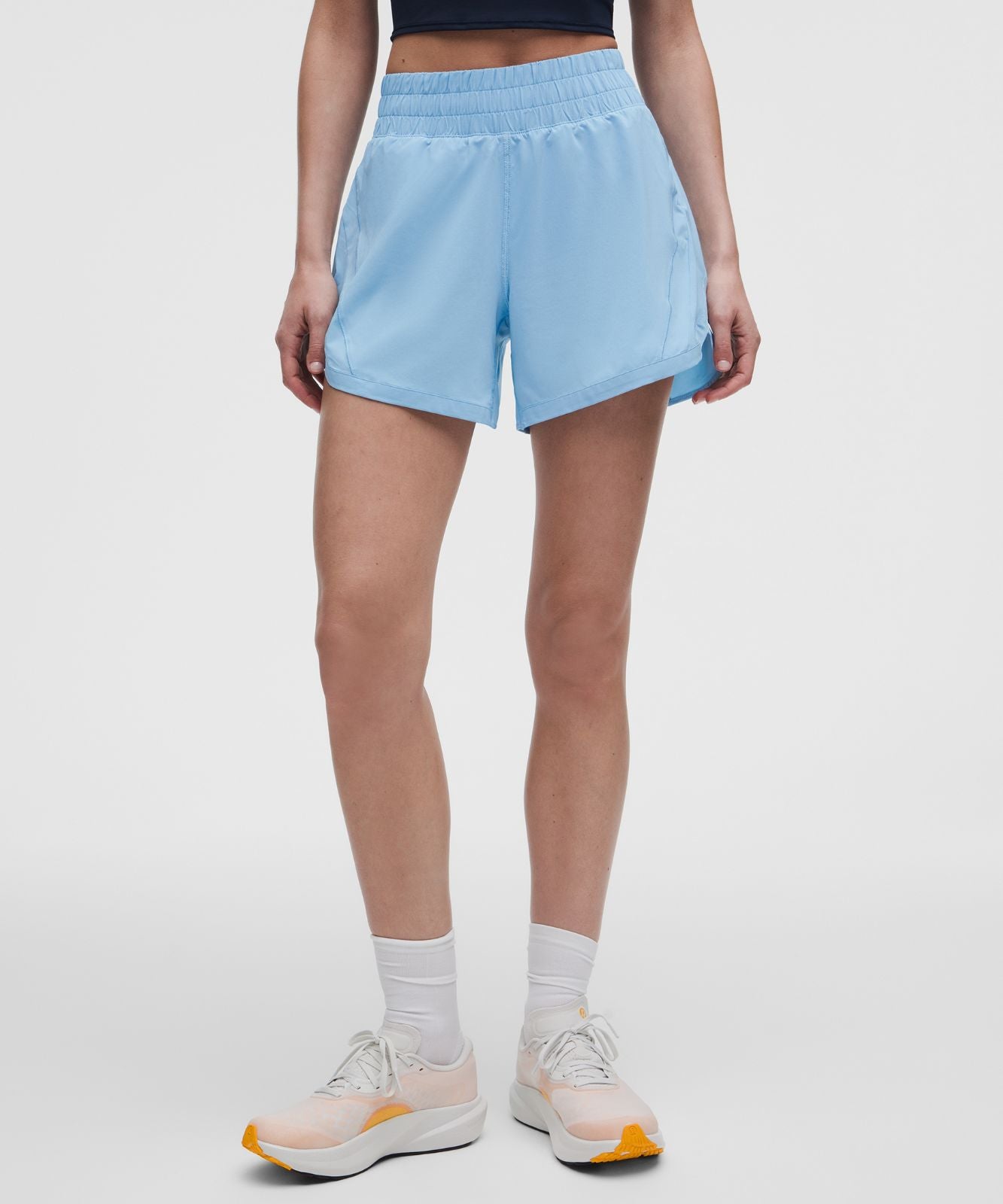 Track That High-Rise Lined Short 5" Dreamy Blue