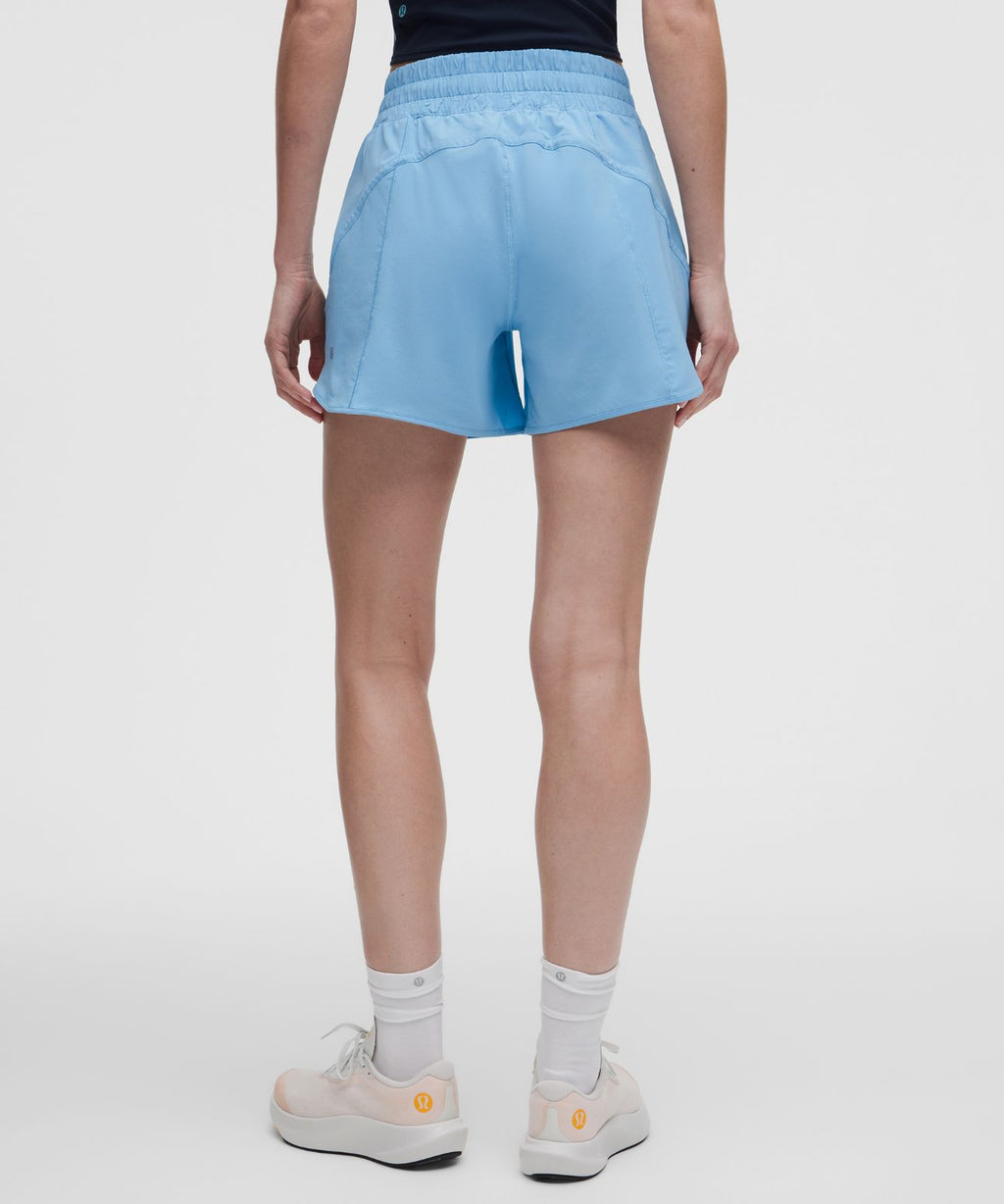 Track That High-Rise Lined Short 5" Dreamy Blue