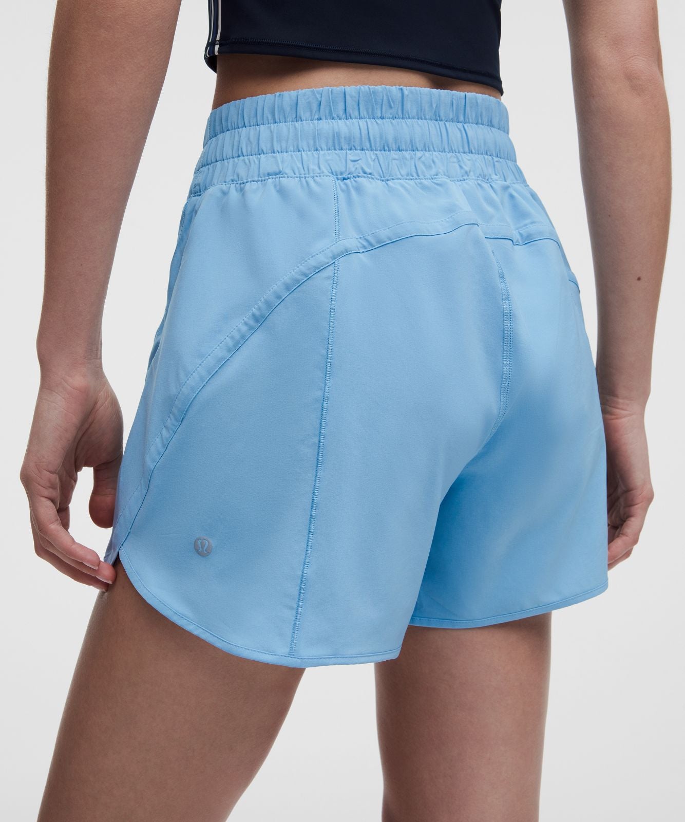 Track That High-Rise Lined Short 5" Dreamy Blue