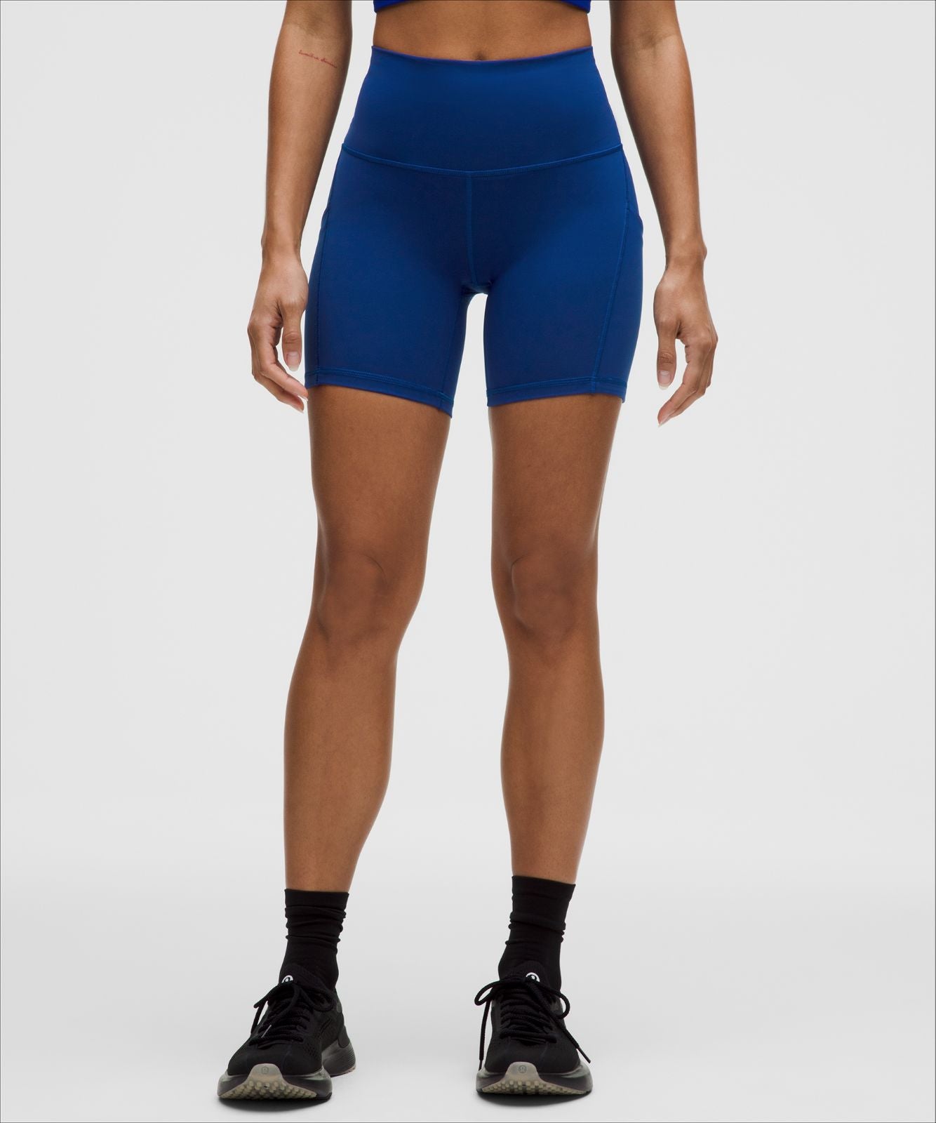 Wunder Train High-Rise Short with Pockets 6" Riverside