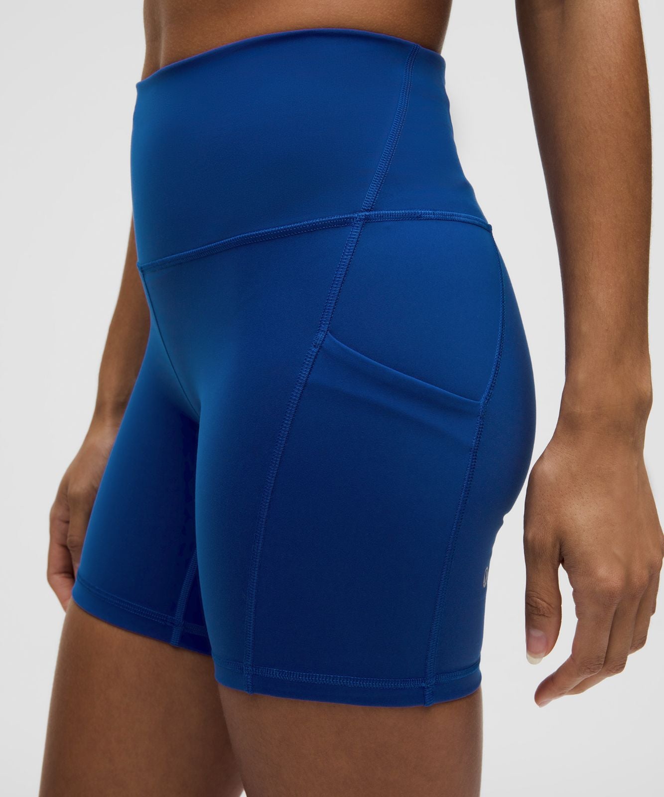 Wunder Train High-Rise Short with Pockets 6" Riverside