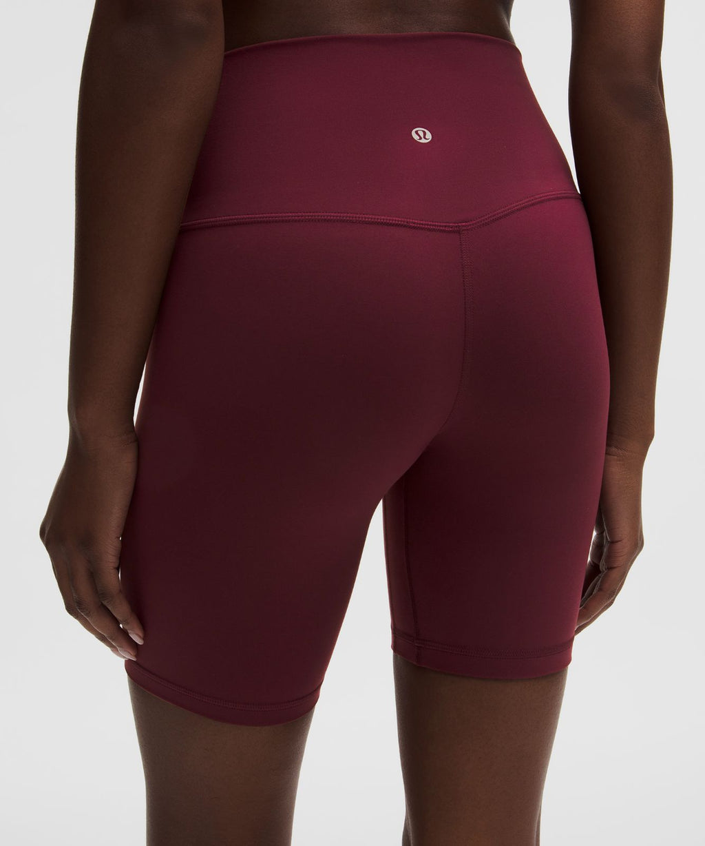 lululemon Align™ High-Rise Short 8" Burgundy Bay