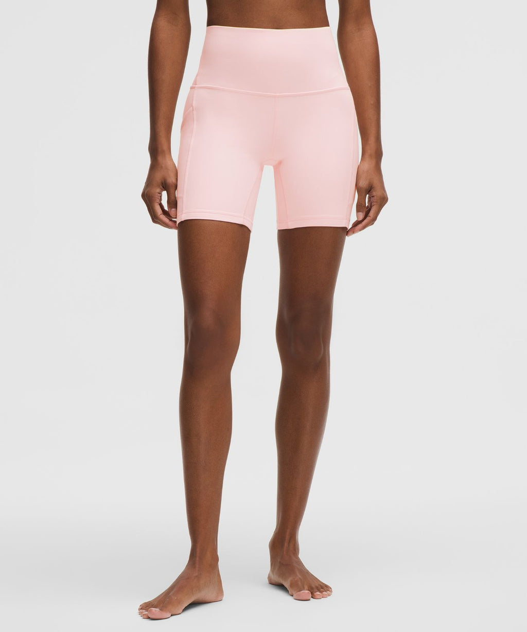 lululemon Align™ High-Rise Short with Pockets 6" Pink Pearl