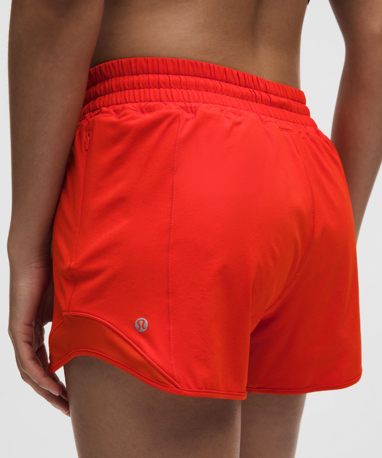 Hotty Hot High-Rise Lined Short 4" Cherry Ember