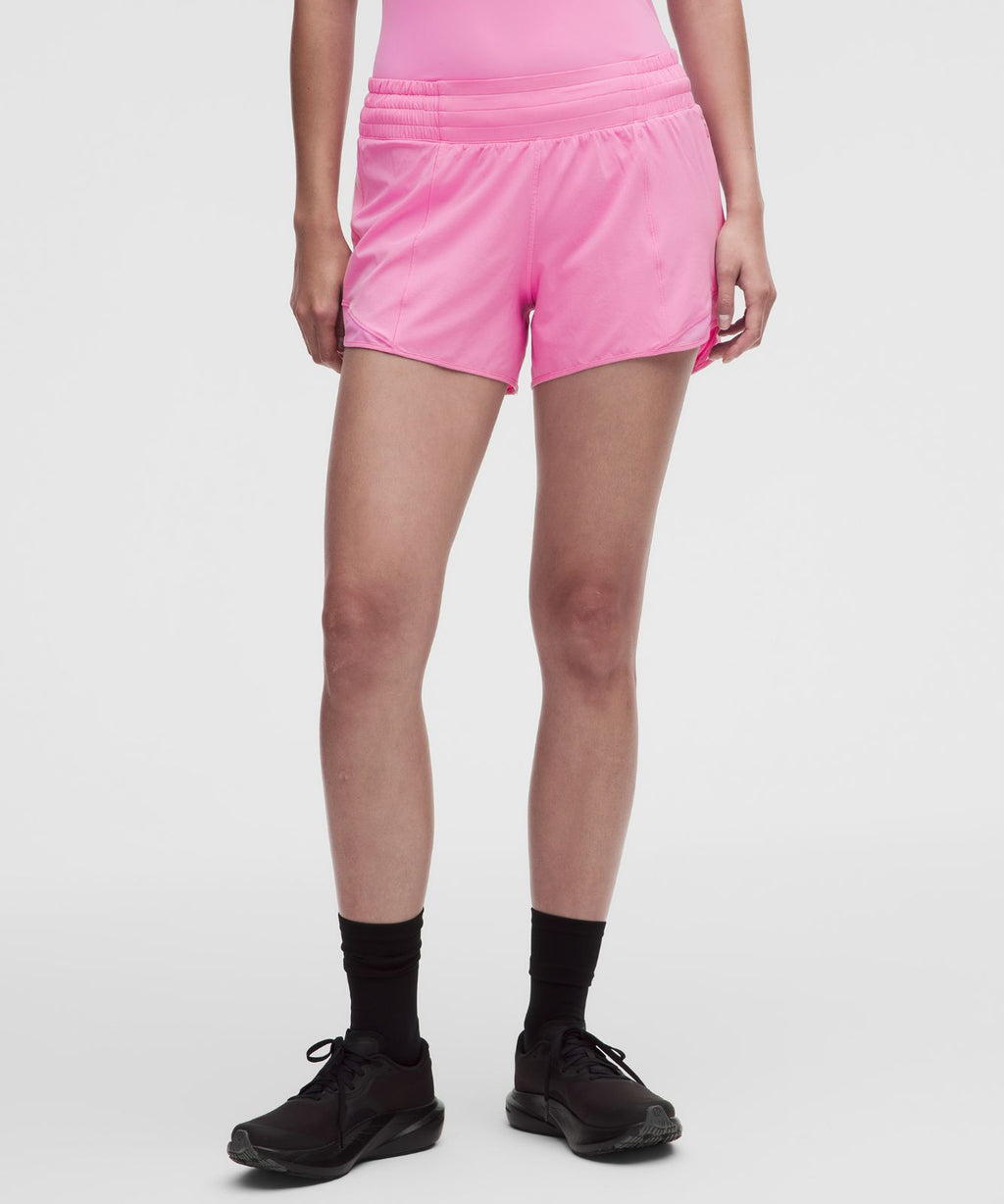 Hotty Hot High-Rise Lined Short 4" Sweet Sorbet