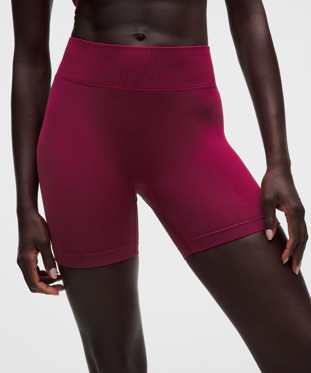 Get Low High-Rise Training Short 5" Raspberry Rave/Berry Red