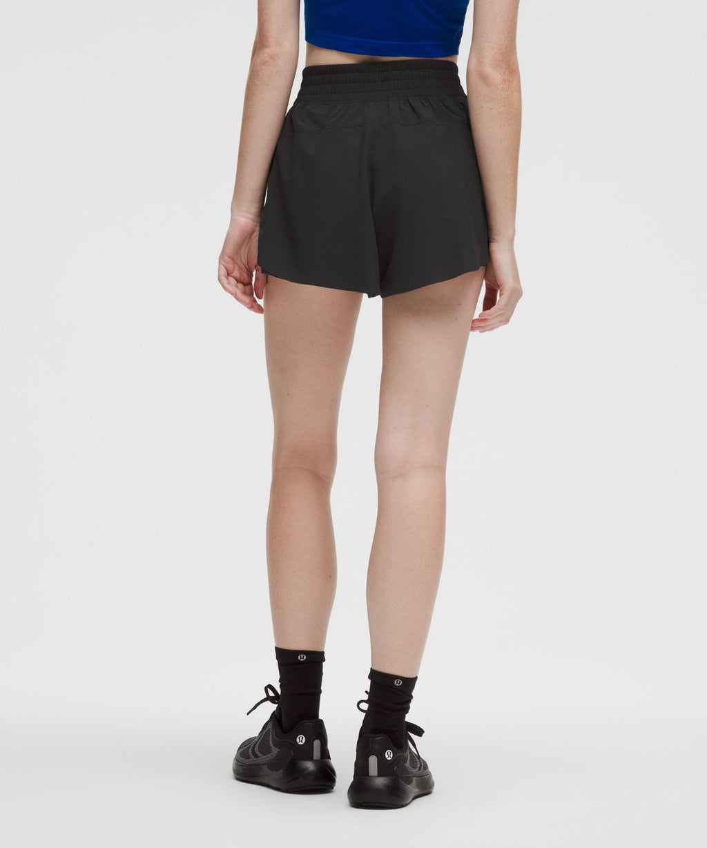 Shake It Out High-Rise Running Short 2.5" Black