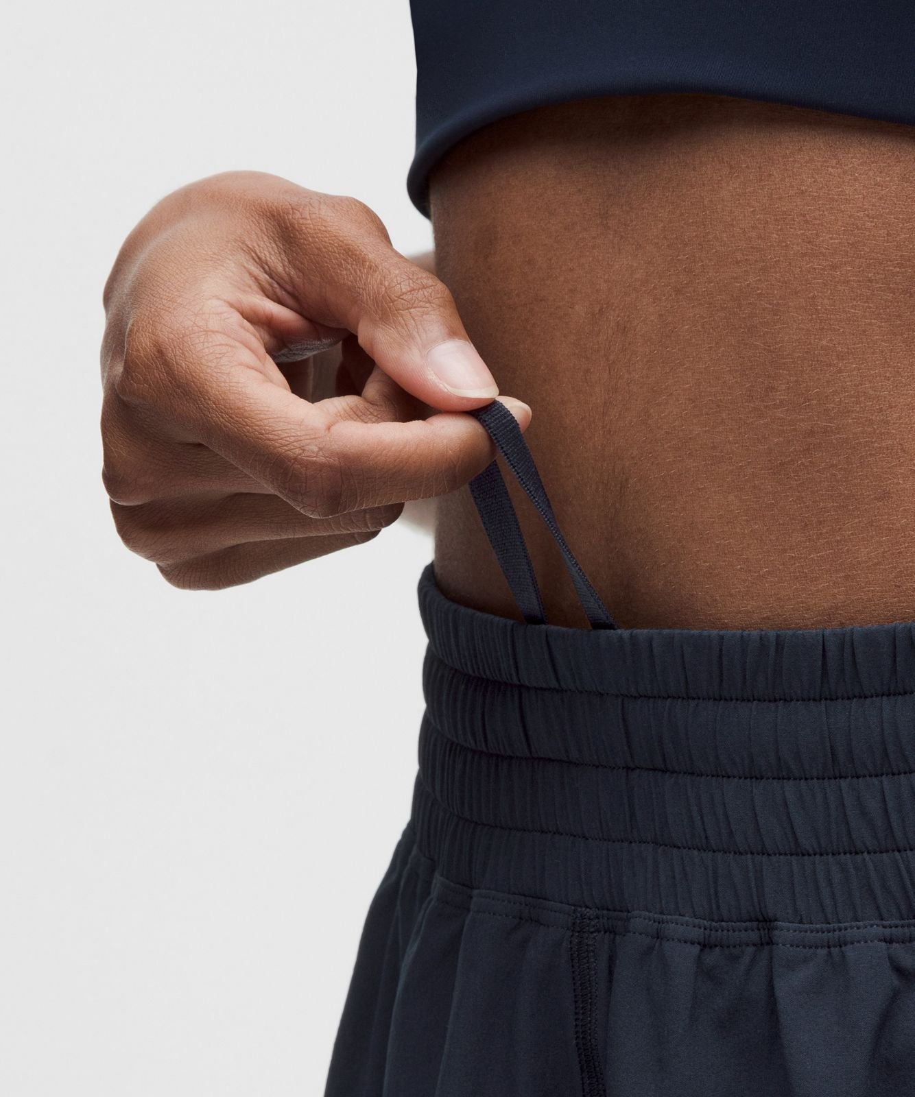 Shake It Out High-Rise Running Short 2.5" True Navy