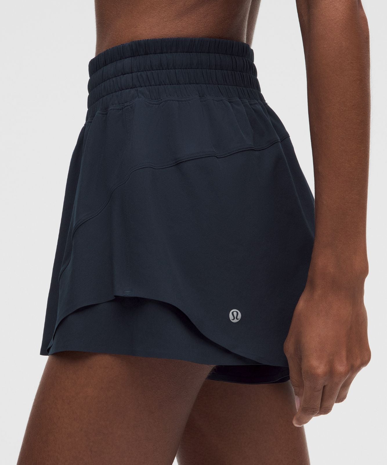 Shake It Out High-Rise Running Short 2.5" True Navy
