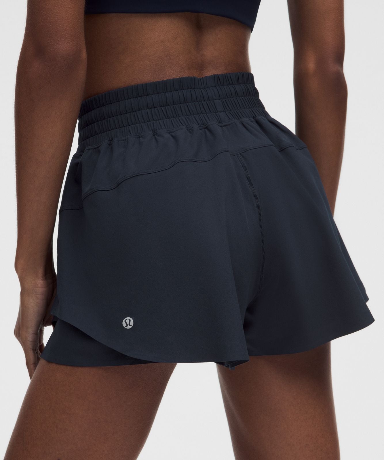 Shake It Out High-Rise Running Short 2.5" True Navy