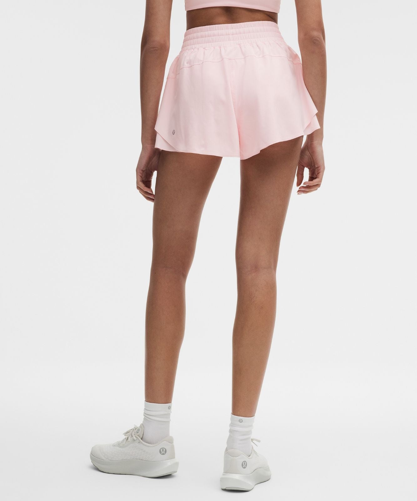 Shake It Out High-Rise Running Short 2.5" Pink Pearl