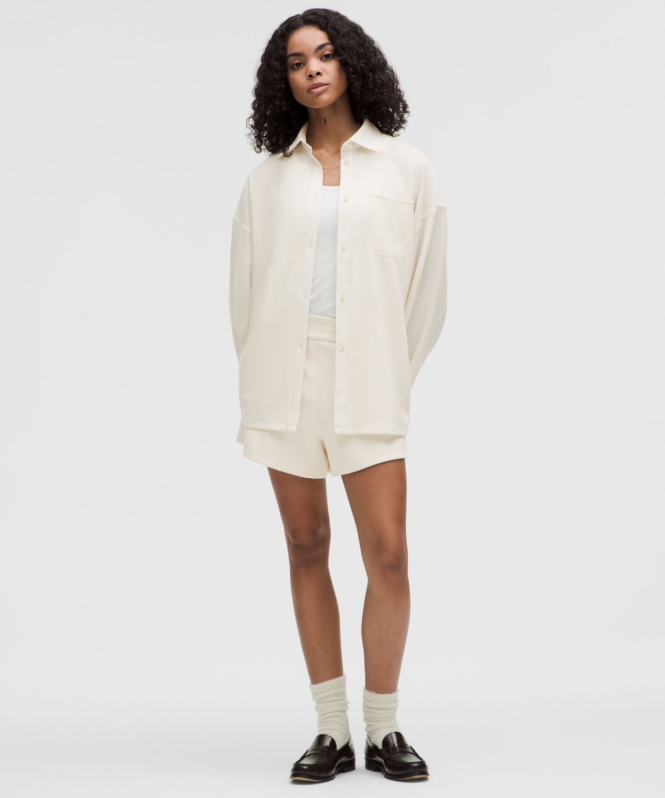 Softstreme High-Rise Short 4" Light Ivory