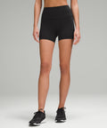 Wunder Train High-Rise Short 4" Black