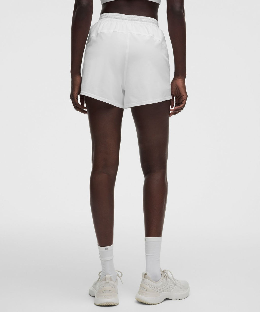 Court Rival High-Rise Short 3" White/Club Blue