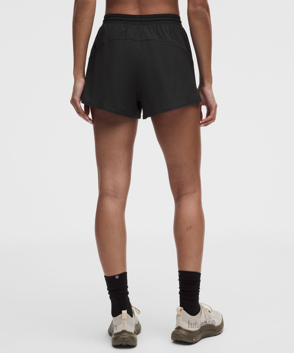 Pace Rival High-Rise Short 3" Black