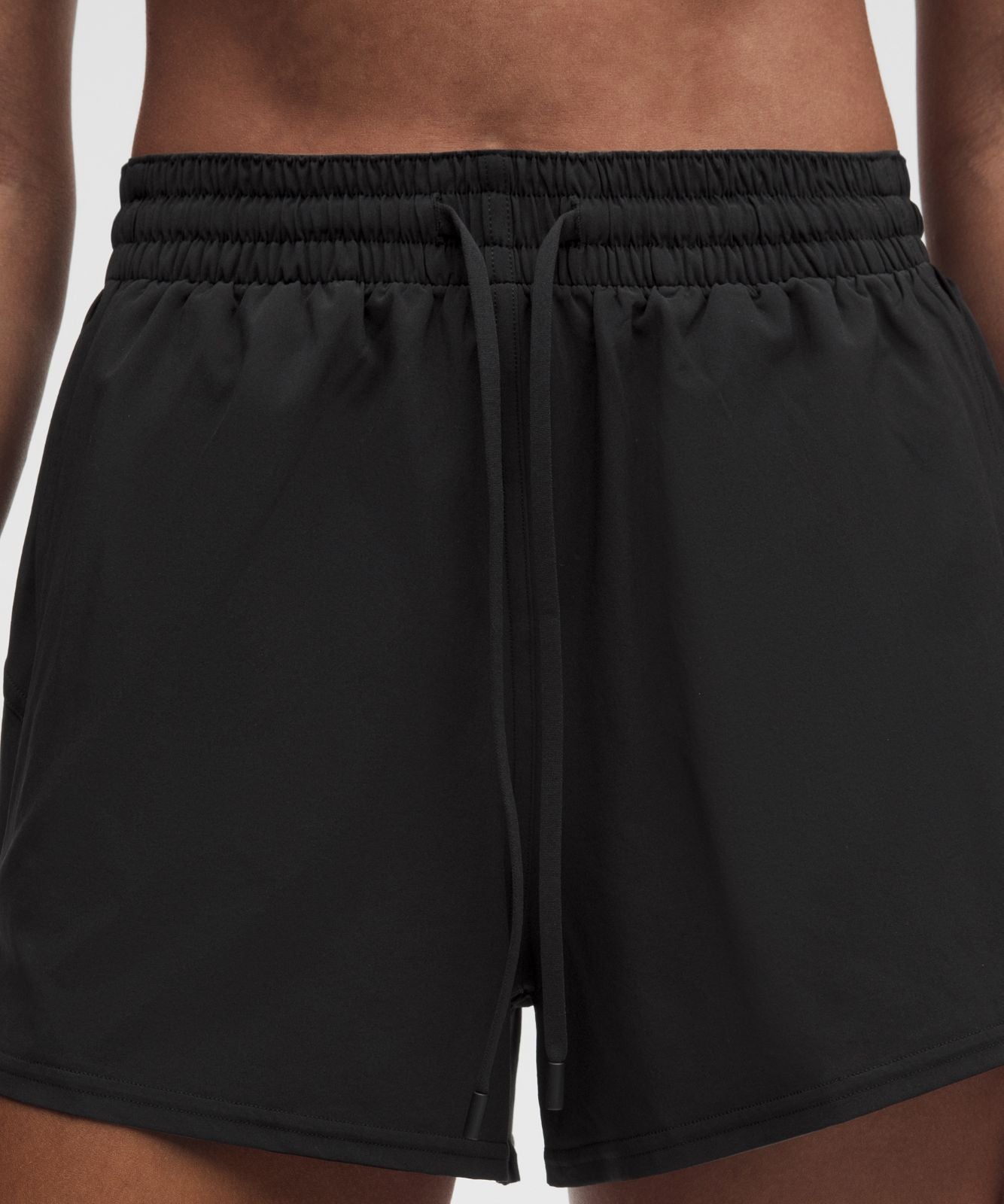 Pace Rival High-Rise Short 3" Black