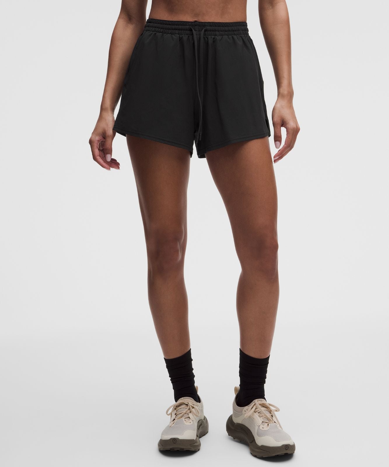 Pace Rival High-Rise Short 3" Black
