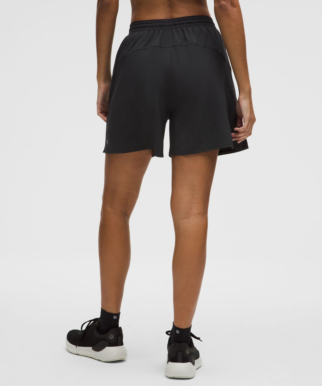 Pace Rival High-Rise Short 5" Black