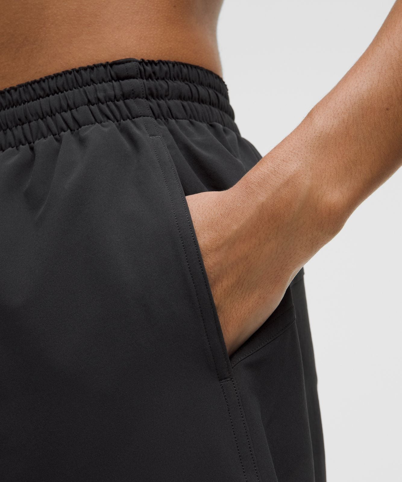 Pace Rival High-Rise Short 5" Black