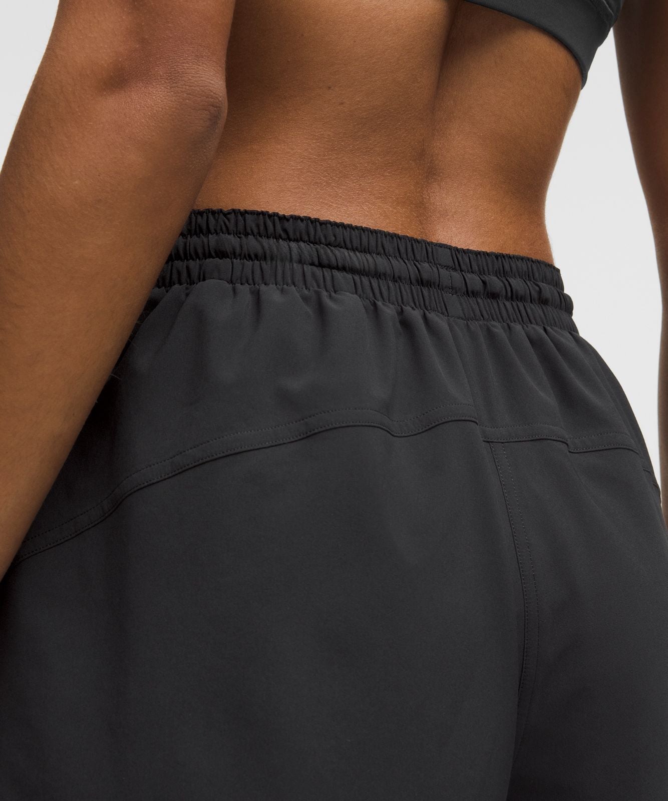 Pace Rival High-Rise Short 5" Black