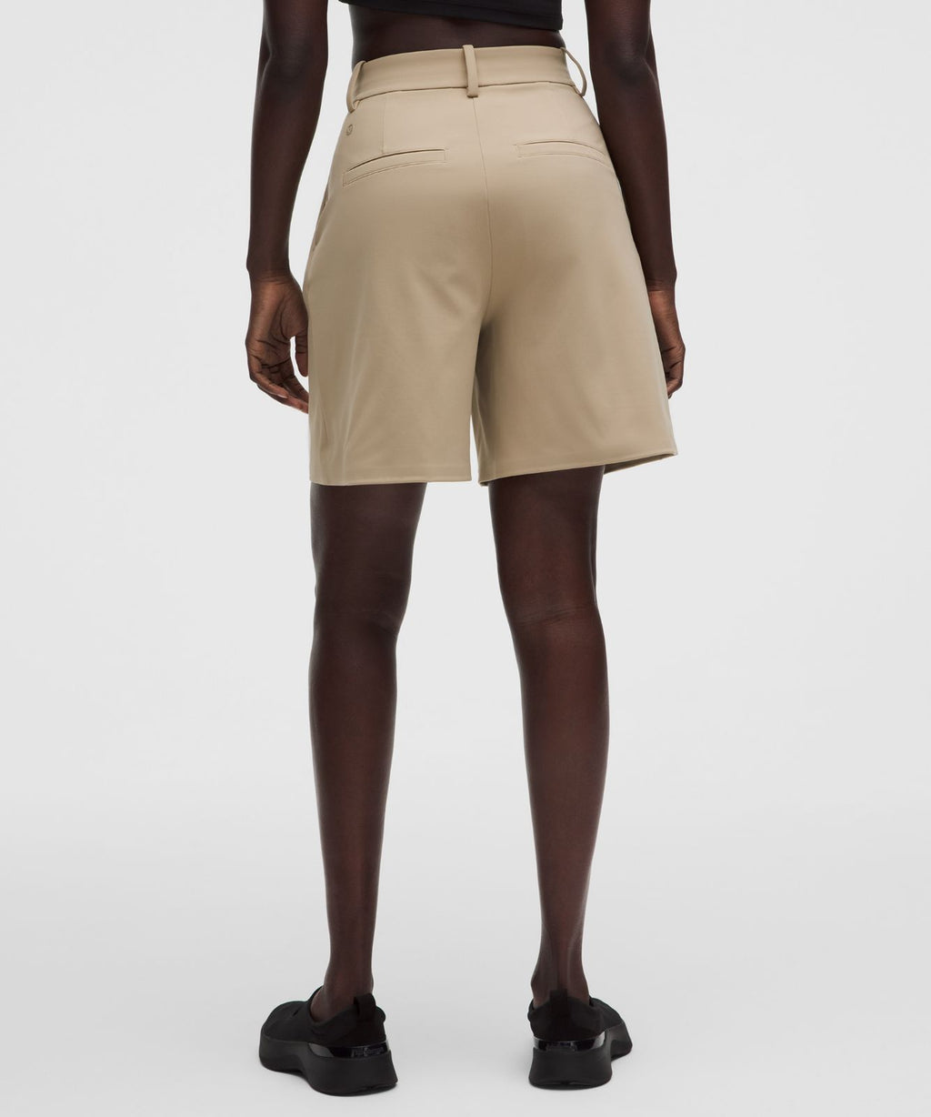 Daydrift Pleated High-Rise Short 7" Rumble Crumble