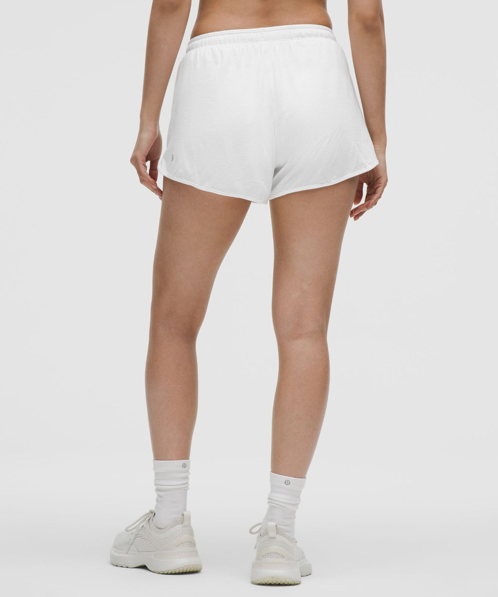 Swiftly Mid-Rise Short 3" White/White