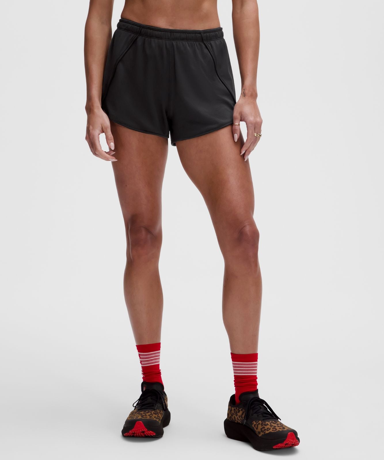 Swiftly Mid-Rise Short 3" Black/Black