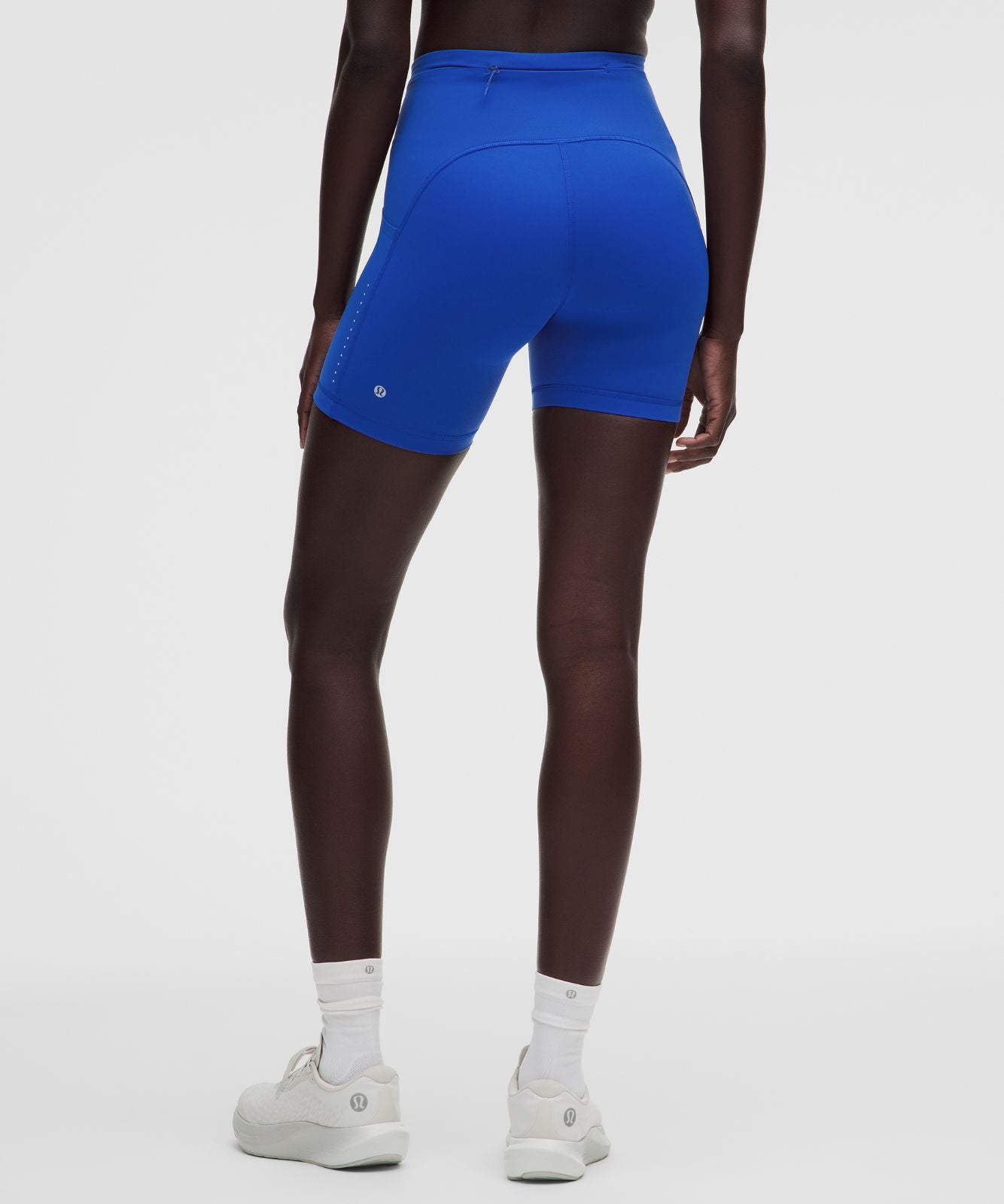 Swift Speed High-Rise Short 6" Beach Ball Blue