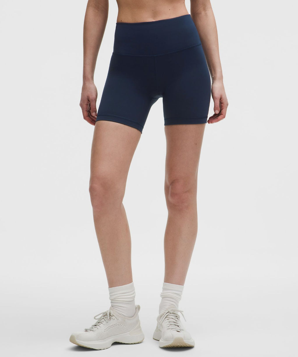 Wunder Train High-Rise Short 6" True Navy