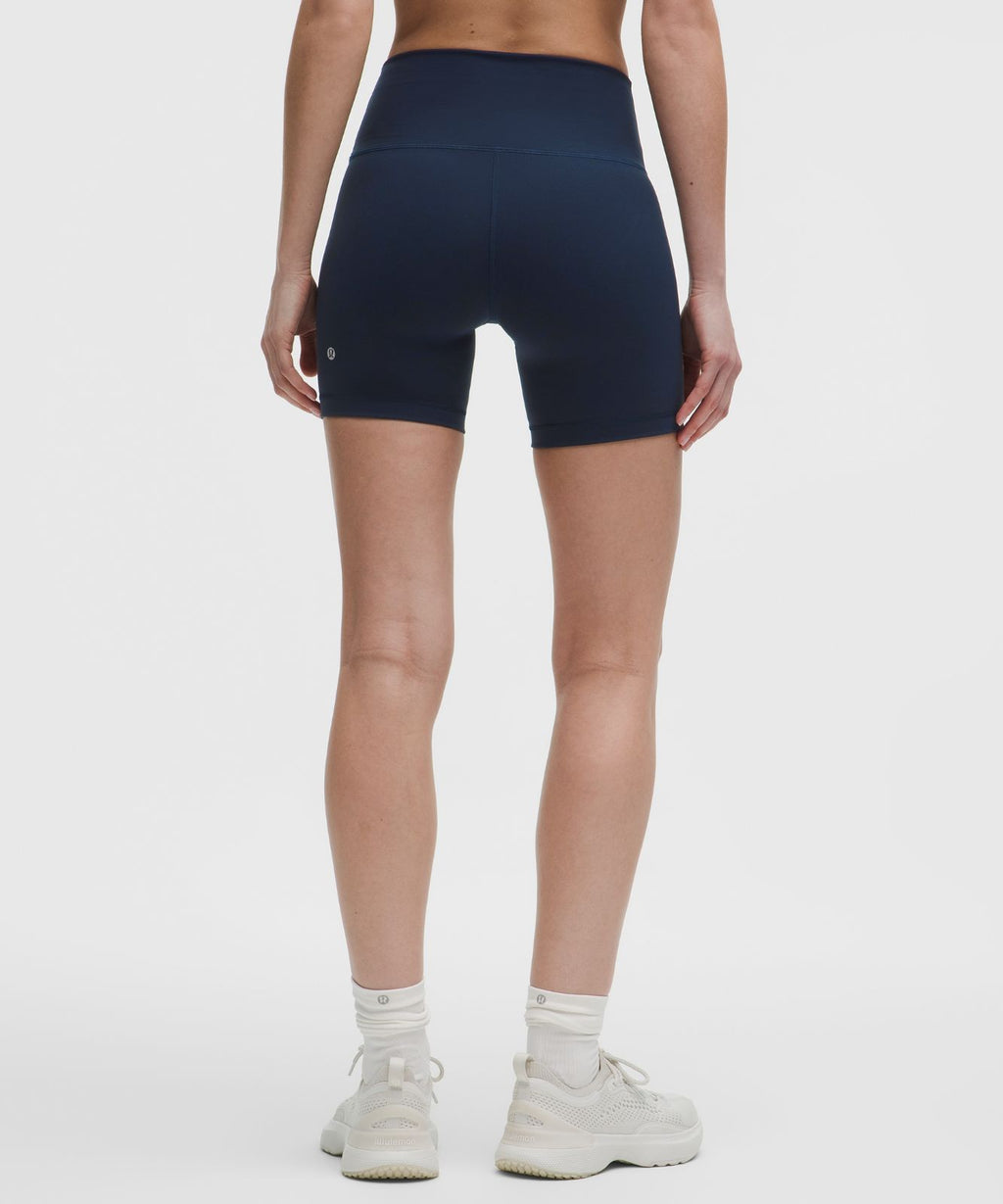 Wunder Train High-Rise Short 6" True Navy