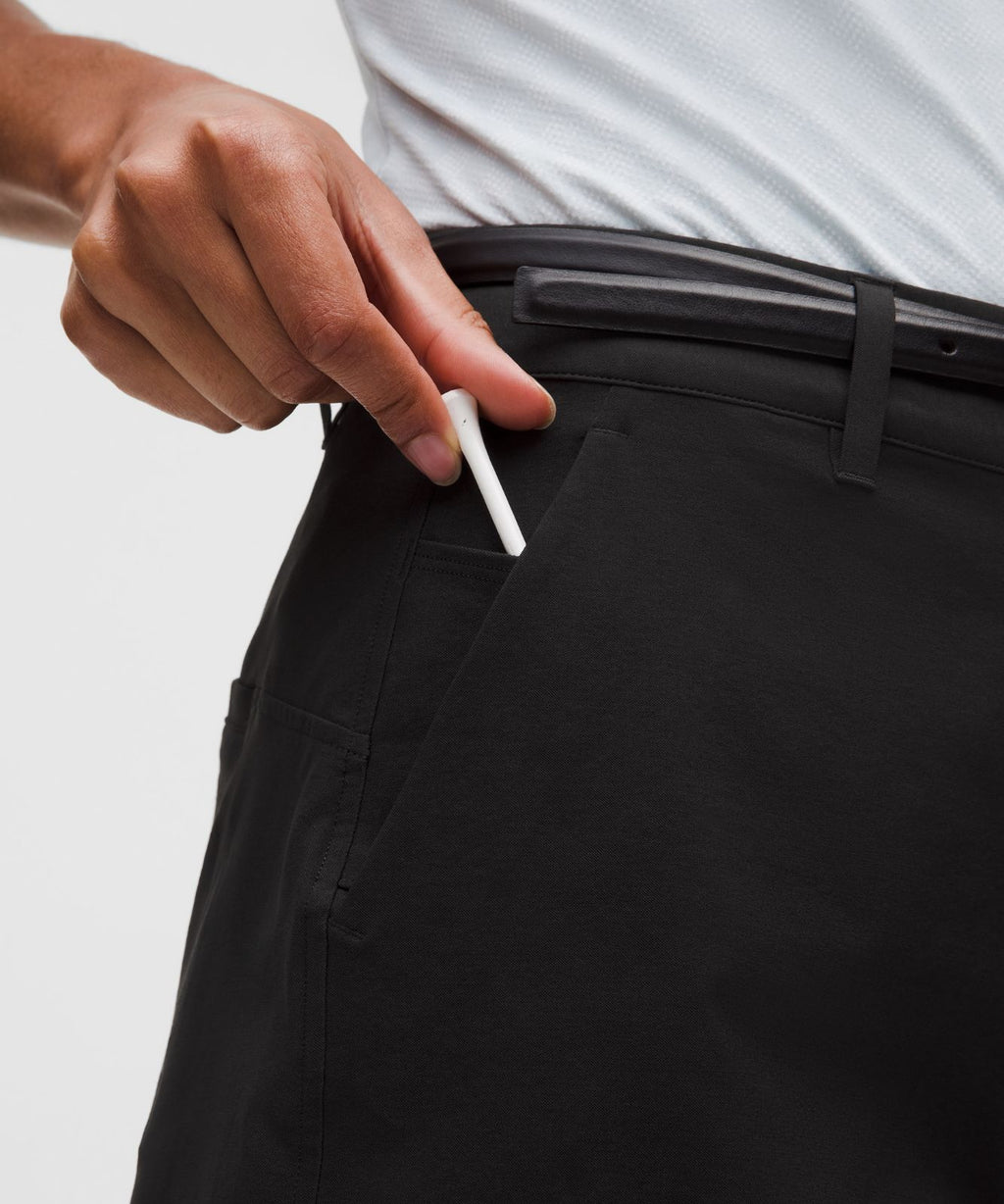 Stretch Twill Golf Short 5" Black