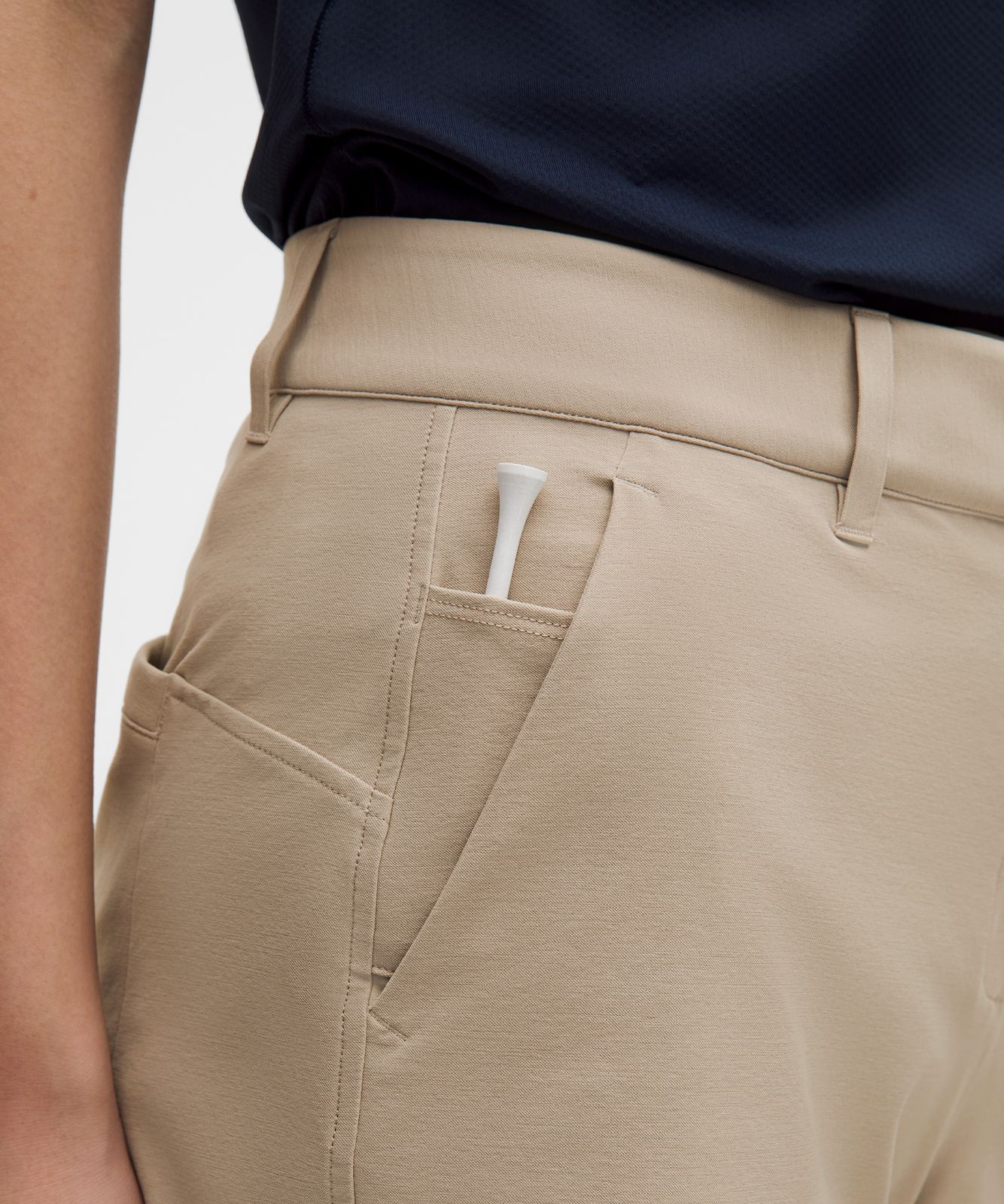 Stretch Twill Golf Short 5" Wacky Khaki