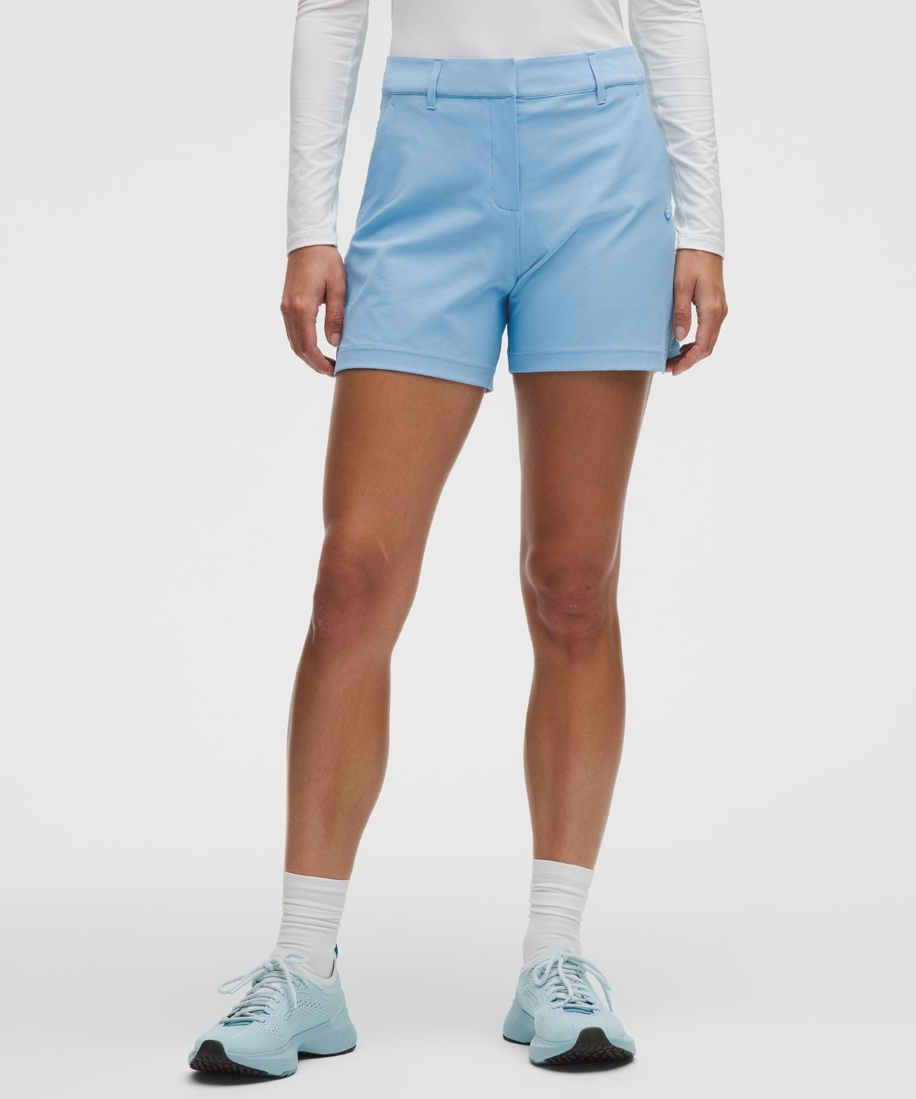 Stretch Twill Golf Short 5" Dreamy Blue