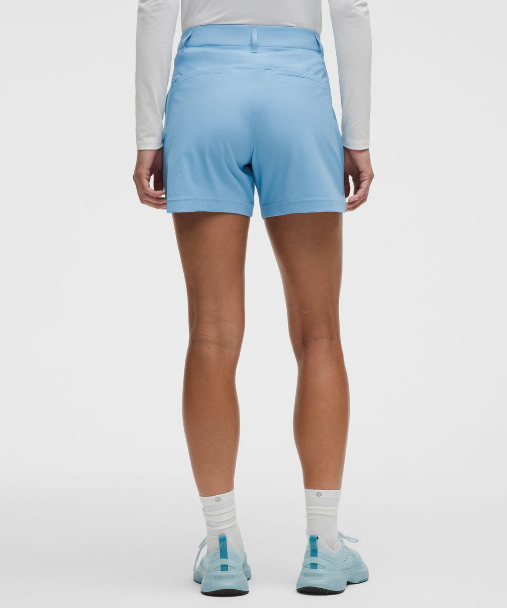 Stretch Twill Golf Short 5" Dreamy Blue