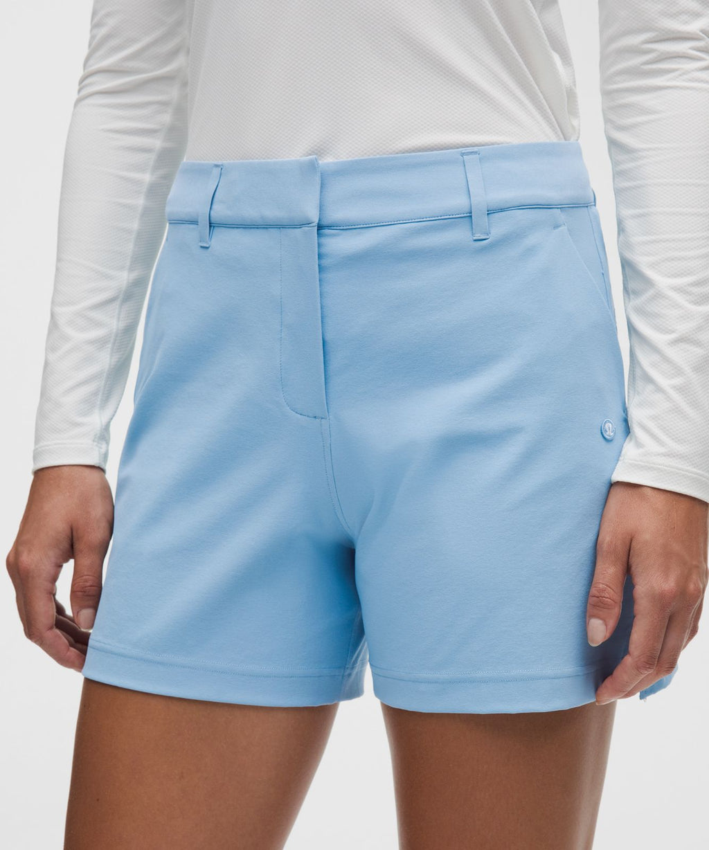 Stretch Twill Golf Short 5" Dreamy Blue