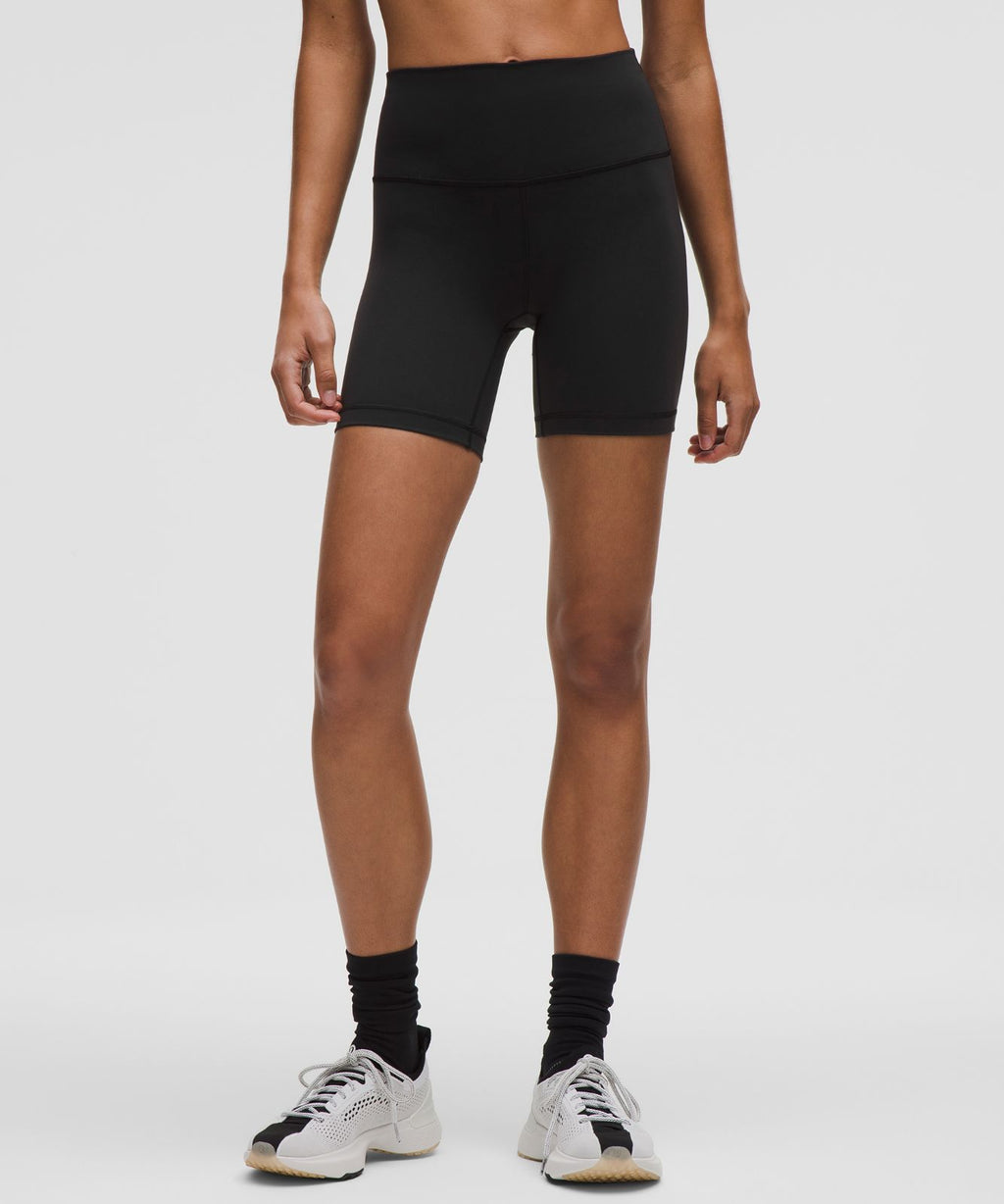 Wunder Train High-Rise Short 6" Black